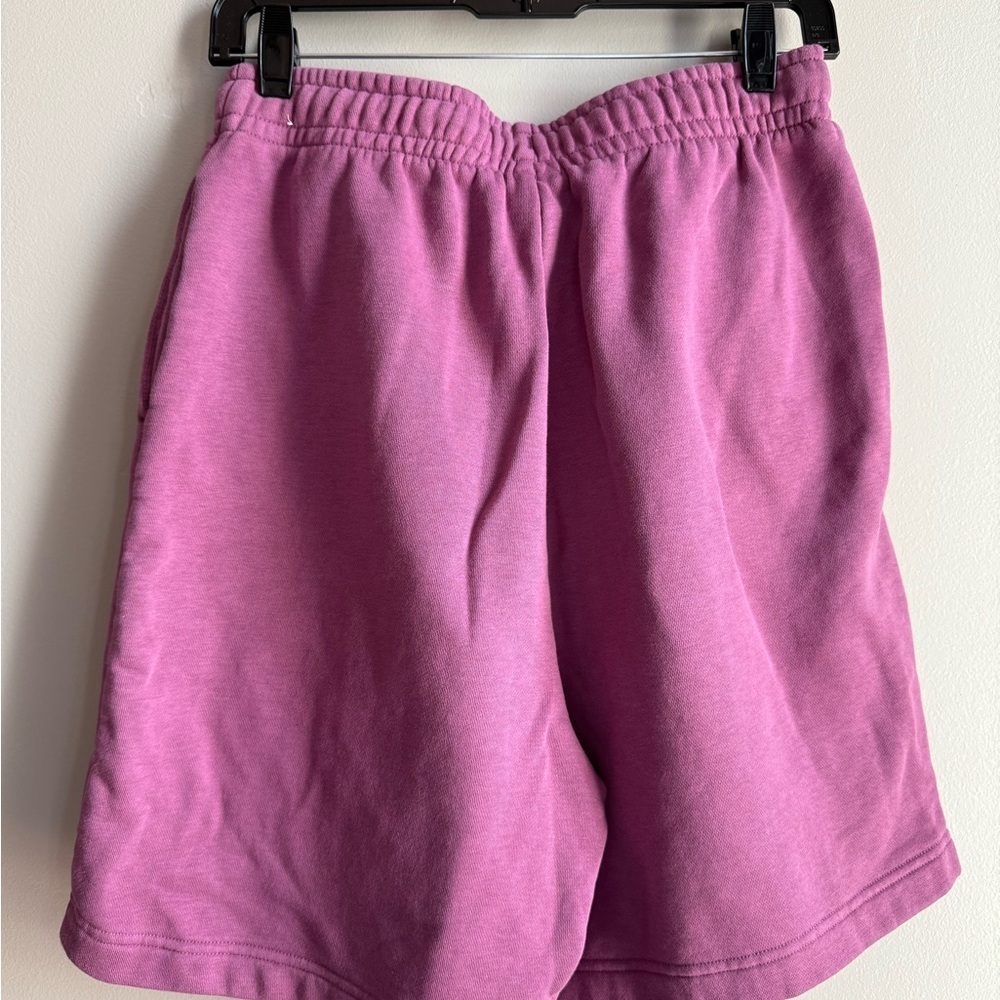 Nike Sweat Shorts Cozy Lounge AthleIsure  S Y2K Streetwear Travel clean Girl - Picture 4 of 4
